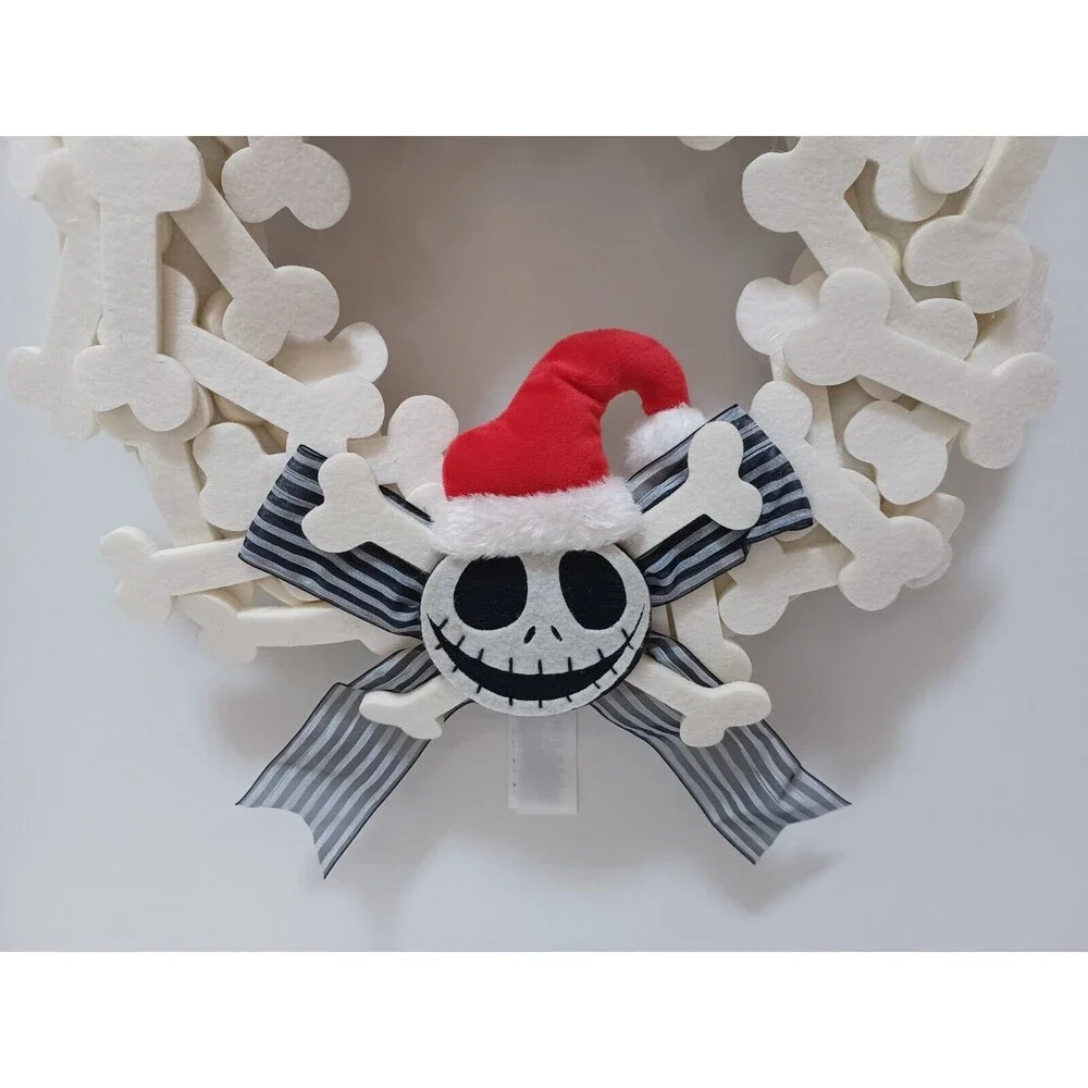 BNWT Disney The Nightmare Before‎ Christmas Jack Skellington Christmas Wreath